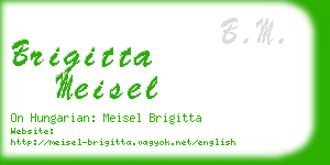 brigitta meisel business card